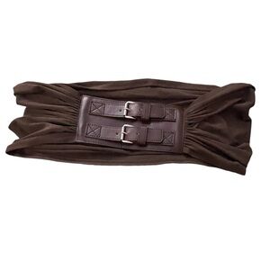 Chocolate Brown Stretch Belt